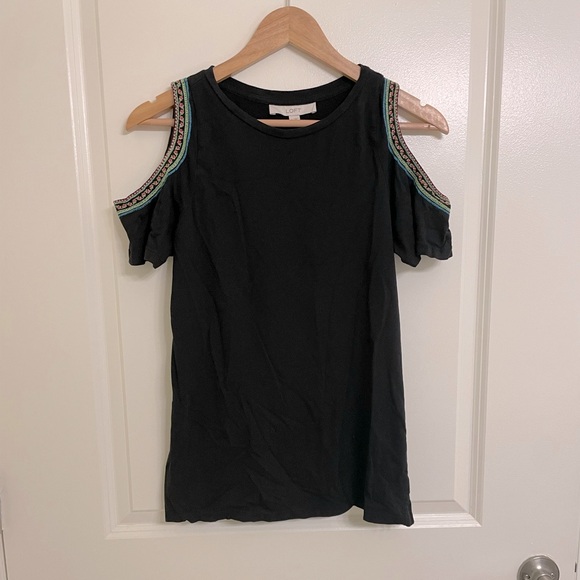 Loft Cold Shoulder Top - Picture 1 of 2